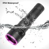 UV Flashlight 30W, 7000 mAh High Power 365nm UV Light,