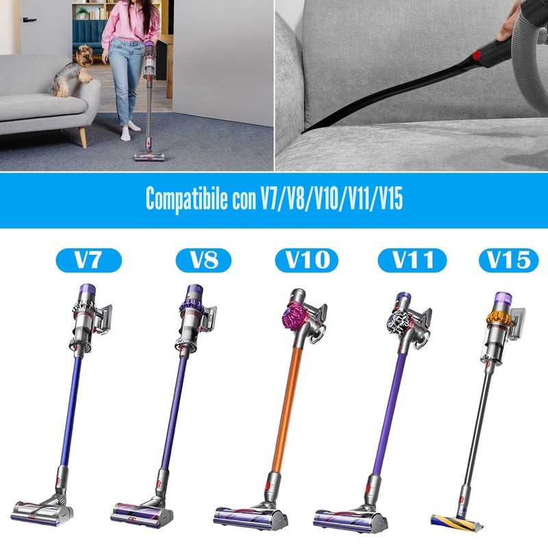 GROFIS Set di 4 Ricambio Accessori con Cannuccia Lunga Piatta,