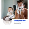 Tinksky Shaving Bowl Brush Set Lather Shave Mug Heat Insulation