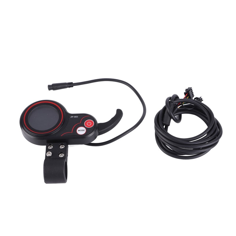 Display Thumb Throttle 2 in 1 Speedometer Manual Control Panel