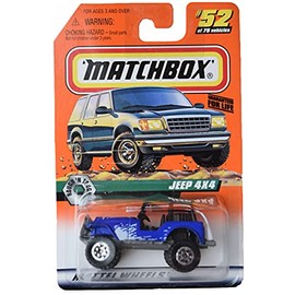 Matchbox Jeeps 4x4, Blue #52