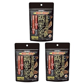 (オリヒロ)しじみ高麗人参セサミンの入った黒酢にんにく 150粒/新商品/元気/（3個セット）