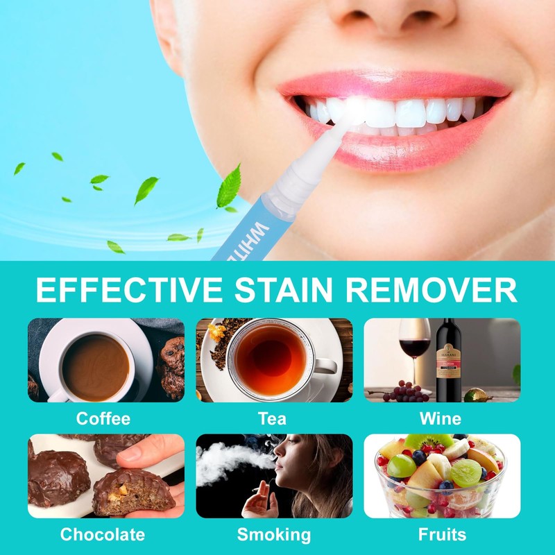 Shynova Teeth Bleaching Set for White Teeth: Teeth Whitening Kit