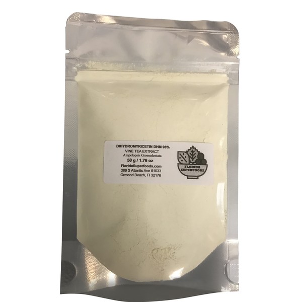 Vine Tea Extract Dihydromyricetin DHM 98% from Florida Superfoods 50