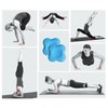 Yoga Knee Pads, Wheel Slide, Plank Mat & Pilates Home Training Set Choose 2 - Blue