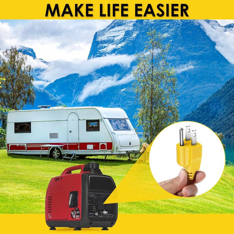 Dreyoo Neutral Ground Bonding Plug for Portable Inverter Generator, Grounding