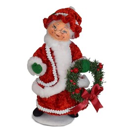 Annalee Christmas Crush Mrs. Santa, 9 in