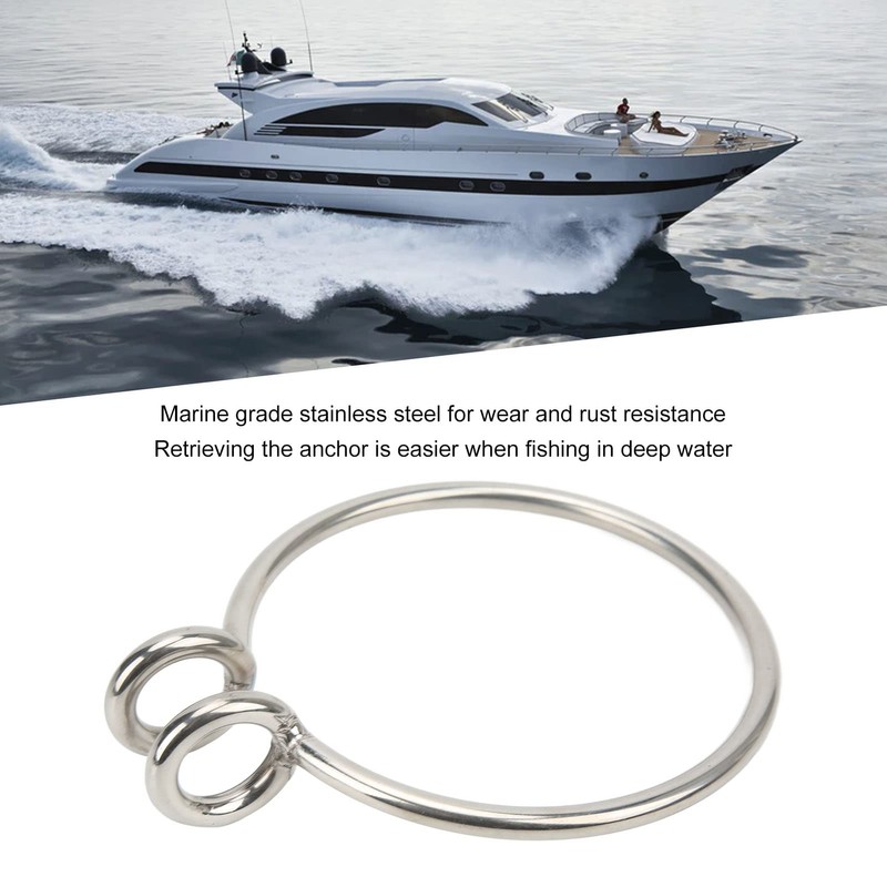Welded Anchor Ball Retrieve Ring 8mm Marine Anchor Retrieval Ring