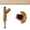 JDMON Fuel Injectors Compatible with Toyota Corolla 2009 2010 2011
