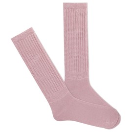 K. Bell Women's Slouch Sock 1 Pair, Pink, Women's Shoe Size: 9-11