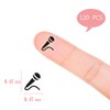 Microphone Planner Stickers, 120 Clear Singer Singing Music Song Labels