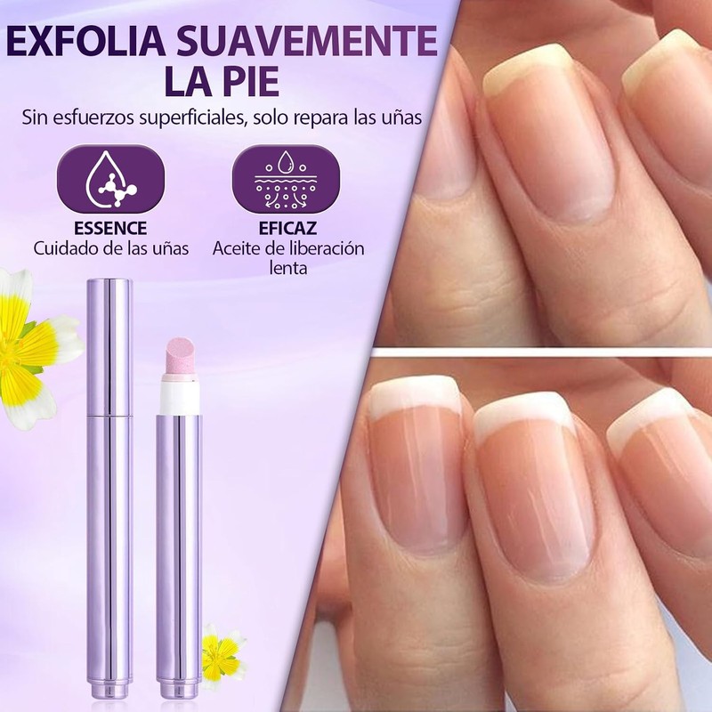 GWMWON 3PCS Lápiz for ei Cuidado de las Uñas, Pluma