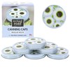 Orchard Road Decorative Canning Caps Fit Mason Jars-Wild Daisy Design,
