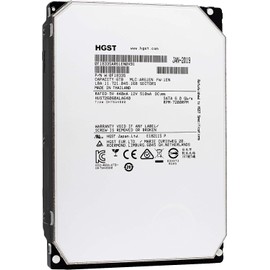 HGST Ultrastar HE6 HUS726060ALA640 (0F18335) 6TB 7200RPM 64MB Cache SATA 6.0Gb/s 3.5inch Enterprise Hard Drive - w/3 Year Warranty (Renewed)