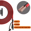 OYMSAE 25Feet SAE Extension Cable Quick Disconnect Connector 16AWG for
