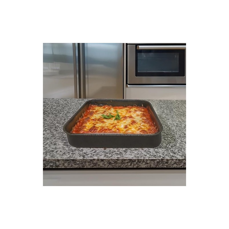 Mugnano Happystone MMU820H10 High Square Baking Mould 30 x 30