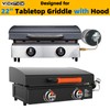 WICKTICK Griddle Cover for Blackstone 22 inch Tabletop Griddle with