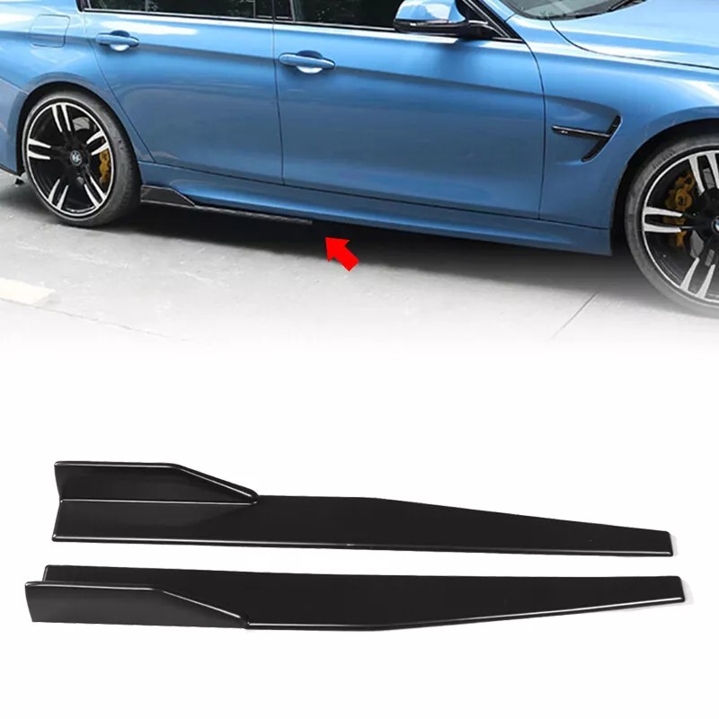 dtangor For Corolla 2021-2022 LE XLE Front Bumper Lip Side