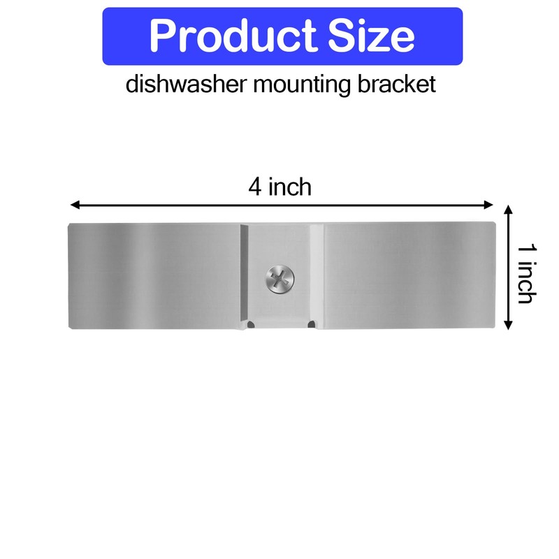 𝙐𝙥𝙜𝙧𝙖𝙙𝙚𝙙 Granite Dishwasher Mounting Brackets Replacement Dishwasher Installation Bracket on