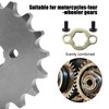 Saihisday 420 Chain Sprocket 17T 17mm Front Sprocket shaft Compatible