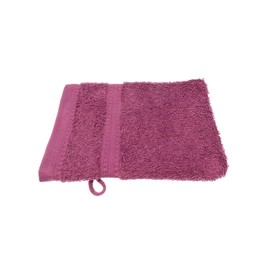 Julie Julsen® Organic Wash Mitt Set, 10 Wash Mitts Available in 32 Colours, Soft and Absorbent, Purple, 15 x 21 cm