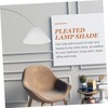 COOLHIYA Pleated Lampshade Medium Empire Lamp Shade Small Lamp Shade