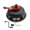 Upgrade Easy Quick Fast Pull Start Recoil Starter Assembly, Black