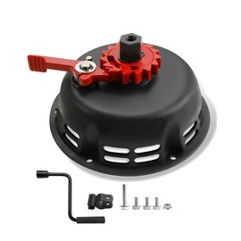 Upgrade Easy Quick Fast Pull Start Recoil Starter Assembly, Black
