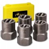 Topec 5-Piece Heavy Duty Nut Bolt Remover set, 1/2” Drive