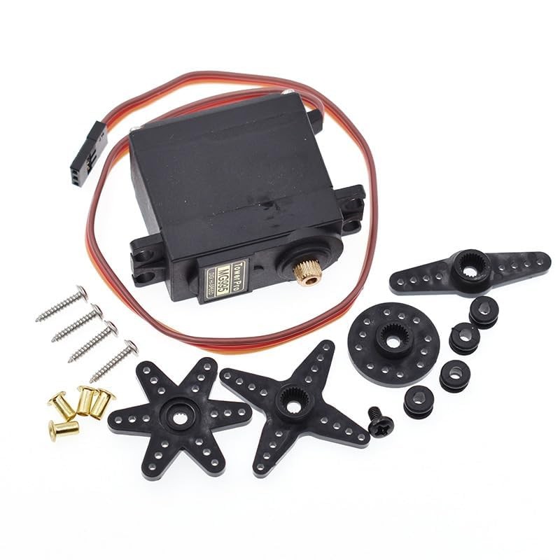 6PCS Servo Motor MG995 Control Angle180 Metal Gear Servo 20KG