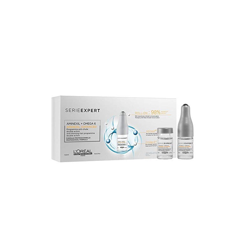 L'Oreál Professionnel Tratamiento Anti-Caída de Cabello Aminexil Advanced | Ampolleta