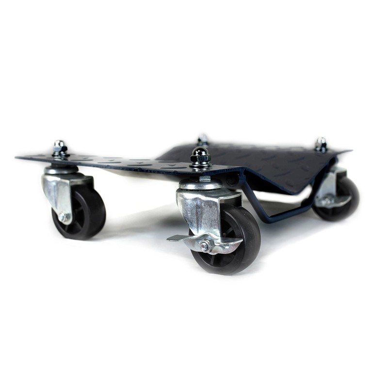 WEN 73017T 3000-Pound Capacity Vehicle Dollies with Brakes, Two Pack