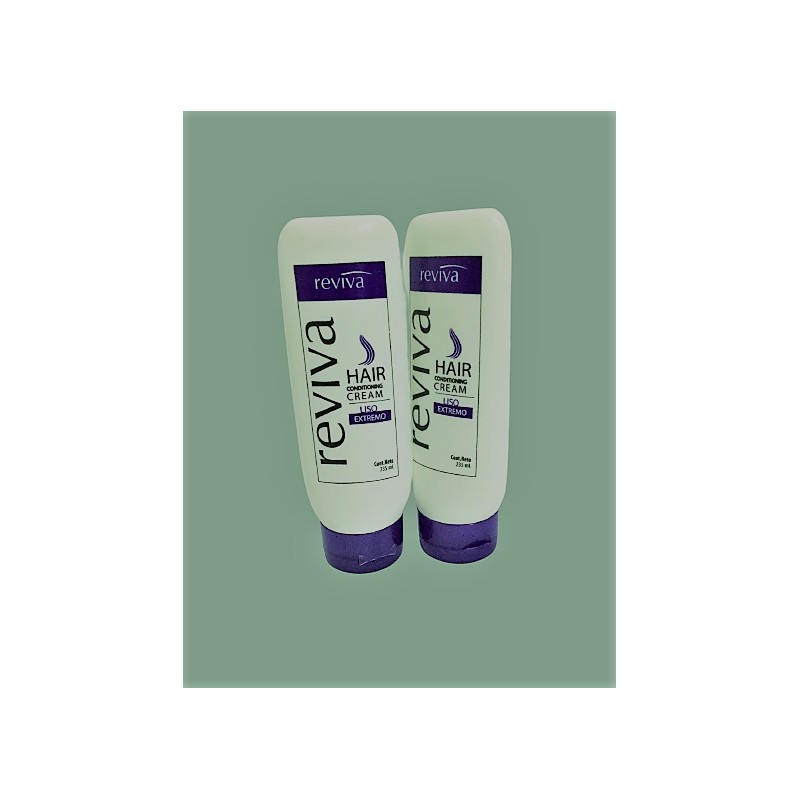 REVIVA 2 PACK REVIVA HAIR CONDITIONING CREAM LISO EXTREMO 235