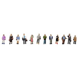 Tomytec Scene Collection The Human 116-2 Walking People 2 Diorama Supplies