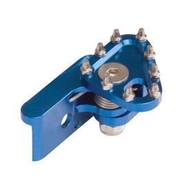 TUSK Aluminum Brake Pedal Replacement Toe Tip Blue for Yamaha YZ250 2000-2025