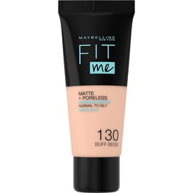 MAYBELLINE Fit Me Matt Fr Foundation, 130 Buff Beige