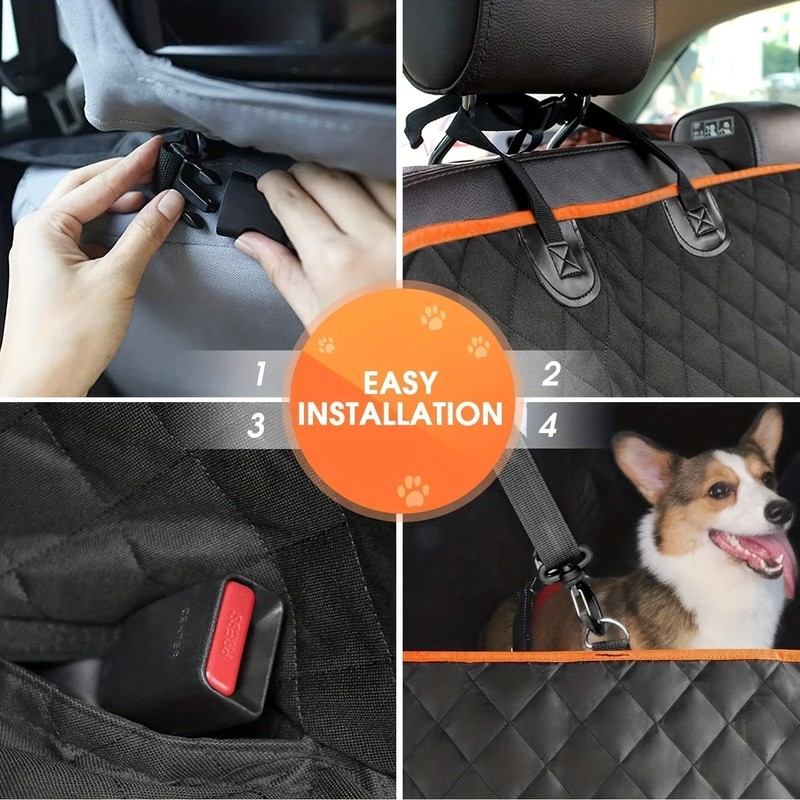 HomeCraft Dog Car Seat Cover Waterproof Bench