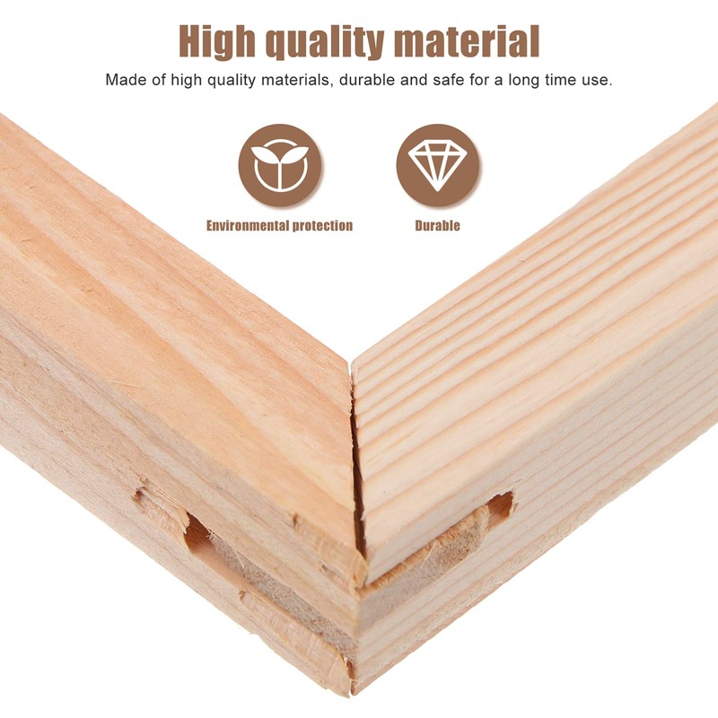 VICASKY Solid Wooden Canvas Frame Oil Painting Frame Set DIY
