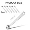 6 PCS 1/4 Teaspoon (1/4 Tsp | 1.25 mL |