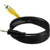 Yeworth 3.5mm 1/8 inch Mono Male Plug to RCA Male