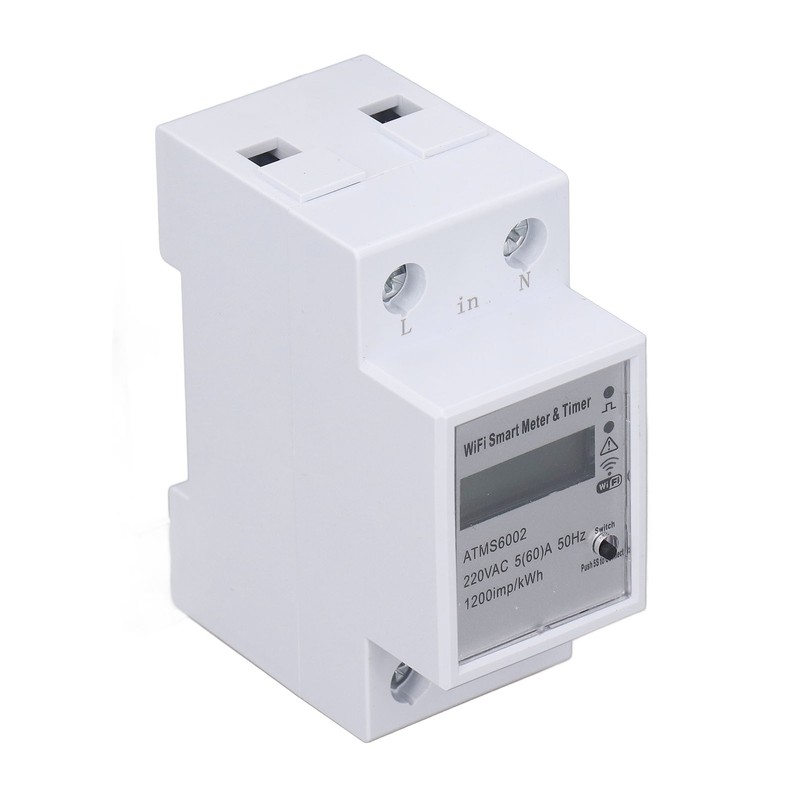 WiFi Smart Meter Power Electricity Energy Monitor Switch Single Phase