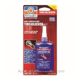 Permatex 27240 High Temperature Threadlocker Red, 36 ml