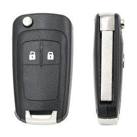 2 Button Flip Key Shell Replacement Flip Key Car Key Shell Remote Key for Opel Astra J Corsa E Cascade Zafira Karl Car Key Accessories