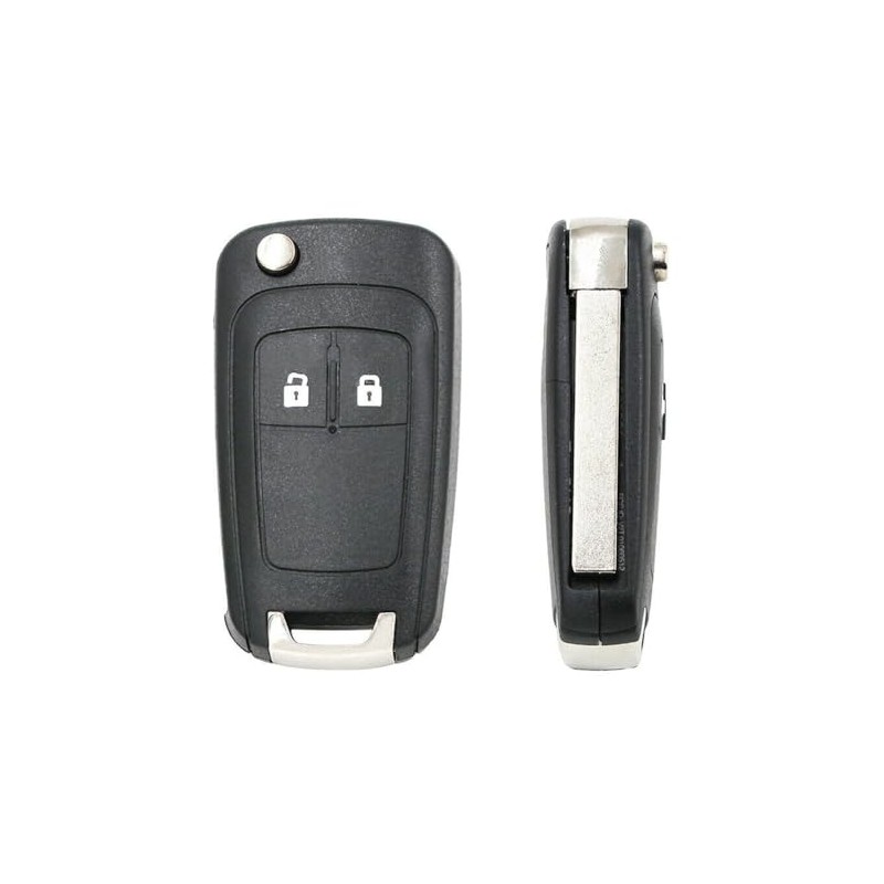 2 Button Flip Key Shell Replacement Flip Key Car Key