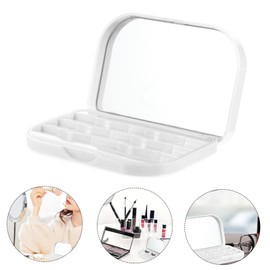 SAFIGLE 3-Pair 3D Fiber False Lash Packaging Box Magnetic Eyelash Organizing Case Lid for Easy Storage for Makeup Lovers and Professionals