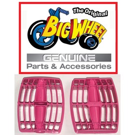 ONE Pair of Pink PEDALs for The Original 16" Big Wheel, Original Replacement Parts