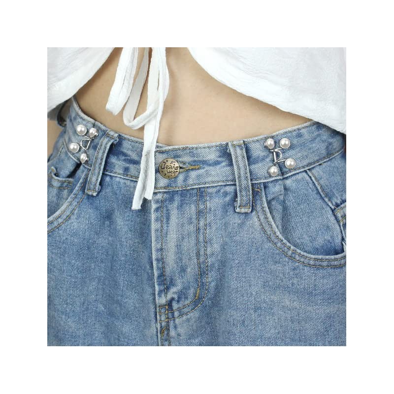 Qkari Jean Button Pins, Adjustable Jean Button, Detachable Jean Button
