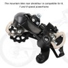Bike Rear Derailleur, High Precision Metal Bicycle Rear Wheel Derailleur,