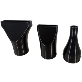 Triple Blower Nozzle Pack, Compatible with Makita Blowers DUB185 & DUB186, for Car Drying