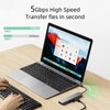 LUKCOZMO USB Hub 3.0，One Click Screen Projection/One Click Screen Rest